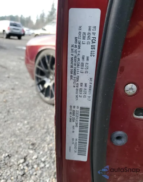 2018 Dodge Challenger R/T z USA, uszkodzony, nr VIN 2C3CDZBT0JH138409